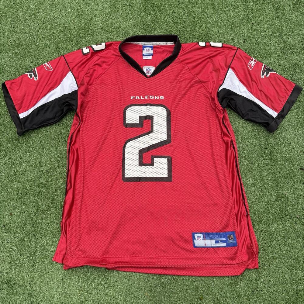 Vintage Y2K Reebok Atlanta Falcons Matt Ryan #2 NFL Jersey Red - Men’s Large L